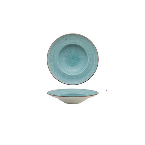 GURAL AVANOS AZZURRO PIATTO PASTABOWL Ø CM.30 PEZZI 6