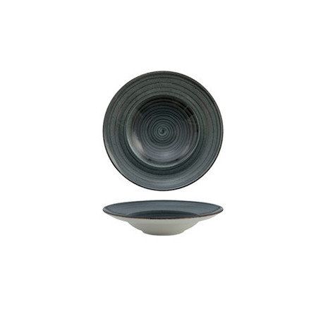 GURAL AVANOS NERO PIATTO PASTA BOWL CM.26 128003