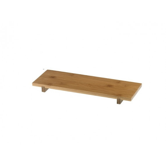 LEONE VASSOIO SUSHI BAMBOO NATURALE RETTANGOLARE CM. 30X11