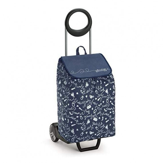 GIMI EASY CARRELLO SPESA BLU PORTATA KG.30 CM.38,5X39 H.102 PEZZI 1