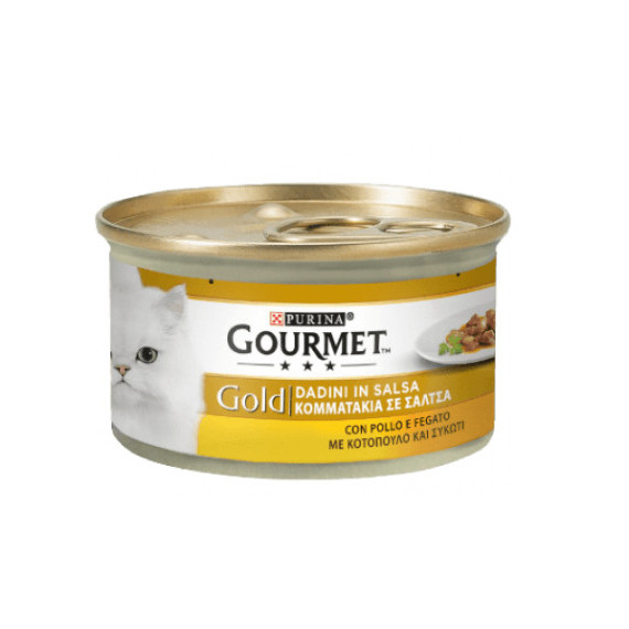 PURINA GOURMET GOLD GATTO DADINI FEGATINI E POLLO GR.85