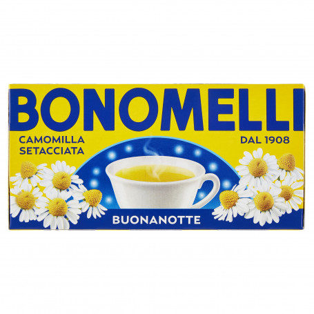 BONOMELLI CAMOMILLA SETACCIATA BUONANOTTE 18 FILTRI DA 27 GRAMMI