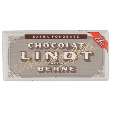 LINDT TAVOLETTE EXTRA FONDENTE 72% GR.100