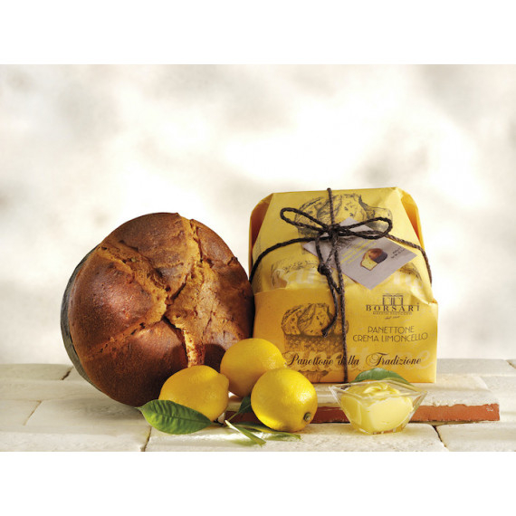 BORSARI PANETTONE BASSO AL LIMONCELLO  KG.1