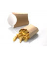 LEONE BOX FRITTI X PATATINE KRAFT/PE AVANA/BIANCO CM.13X5X13 PZ.100 H0706