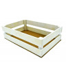 CASSETTO LEGNO BIANCO CM28X18 H8