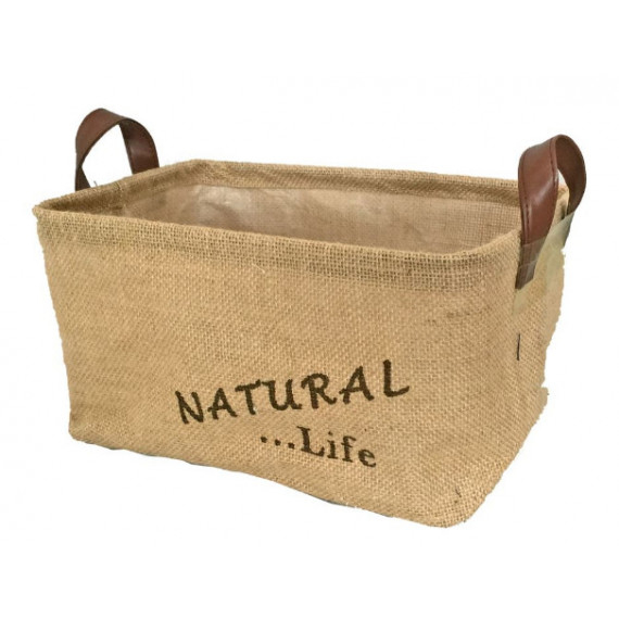 CASSETTO JUTA NATURAL LIFE RETT.CM30X20H15