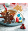 DECORA SET 2 TAGLIAPASTA GINGERBREAD MAN&HOUSE IN PLASTICA PEZZI 2