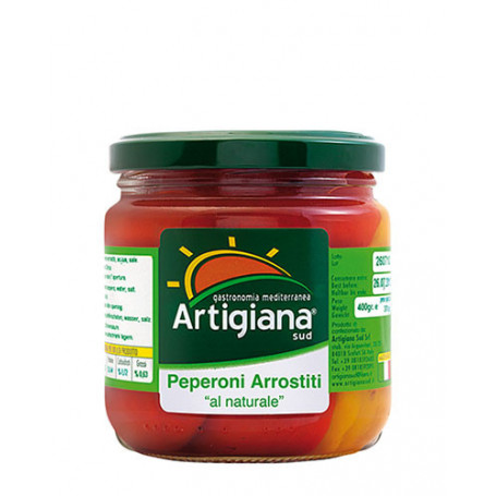 ARTIGIANA SUD PEPERONI ARROSTITI IN OLIO GR.280