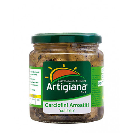 ARTIGIANA SUD CARCIOFINI ARROSTITI IN OLIO GR.280