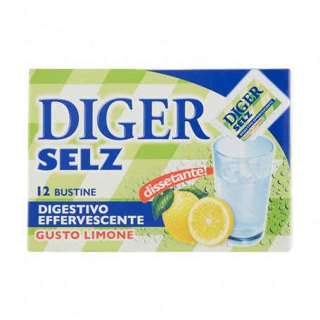 DIGER SELZ 12 BUSTINE GUSTO LIMONE DIGESTIVO EFFERVESCENTE