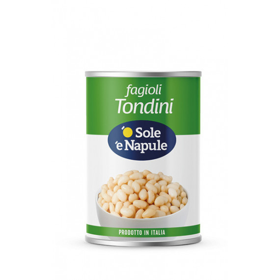 FAGIOLI TONDINI LATTA GR.400 O SOLE