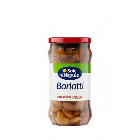 FAGIOLI BORLOTTI VETRO GR.295 O SOLE E NAPULE