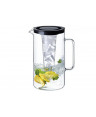 BOHEMIA CARAFFA CON RINFRESCATORE E COPERCHIO VETRO BOROSILICATO LT.2E5 -1-