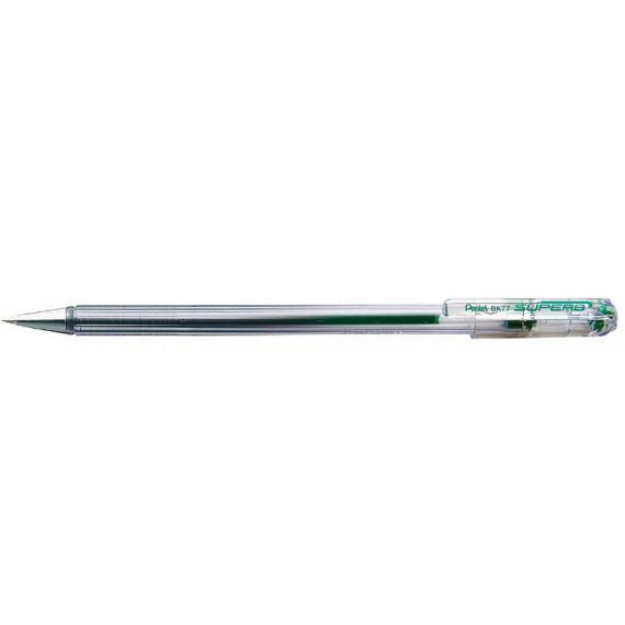 PENTEL PENNE A SFERA VERDE SUPERB PEZZI 12