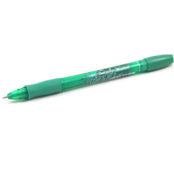 PENNE BIC GEL-OCITY ILLUSION VERDE PEZZI 12