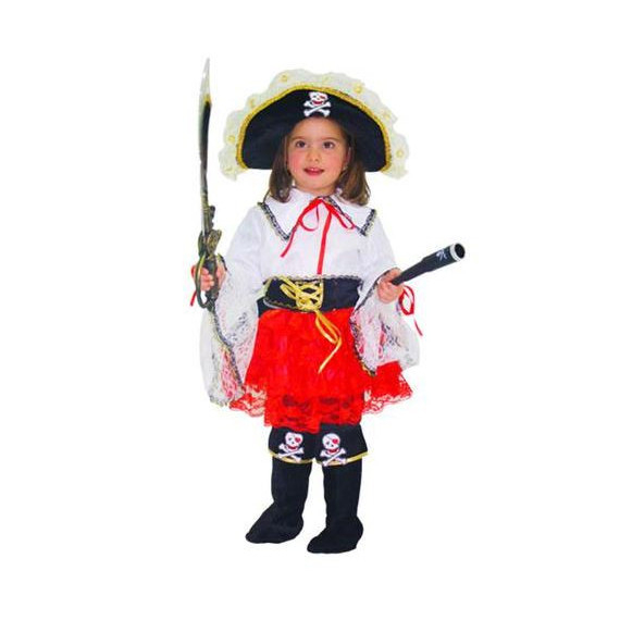 COSTUME PEGASUS PICCOLA PIRATA TG.4 ANNI H.83