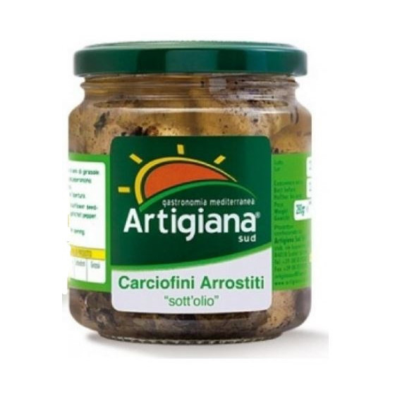 ARTIGIANA SUD CARCIOFINI ARROSTITI SOTTOLIO GR 540