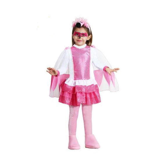 COSTUME PEGASUS FENICOTTERO TG.M 6-7 ANNI H.131