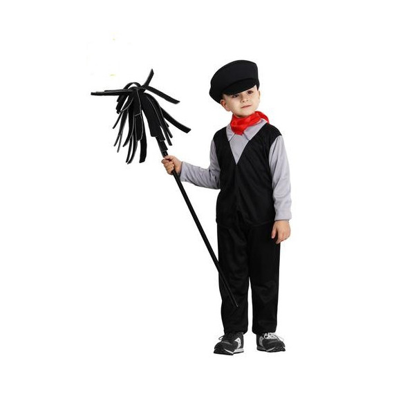 COSTUME PEGASUS SPAZZACAMINO TG.5-6 ANNI H.99