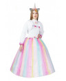 COSTUME PEGASUS PRINCIPESSA UNICORNO TG.S 5-6 ANNI H.123