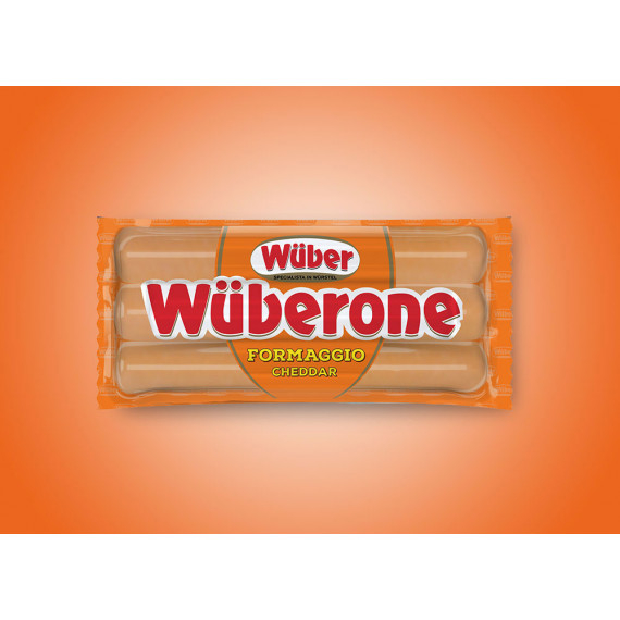 WUBERONE DI POLLO CON FORMAGGIO CHEDDAR GR.250