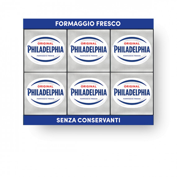 PHILADELPHIA CLASSICA PORZIONATA 6X25GR