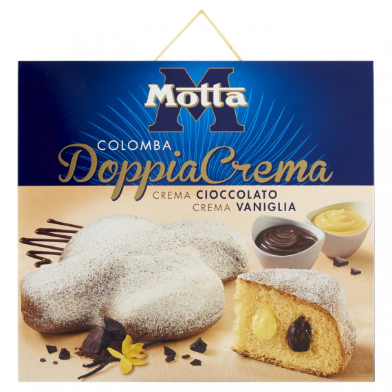 MOTTA COLOMBA DOPPIA CREMA VANIGLIA E CIOCCOLATO GR.700