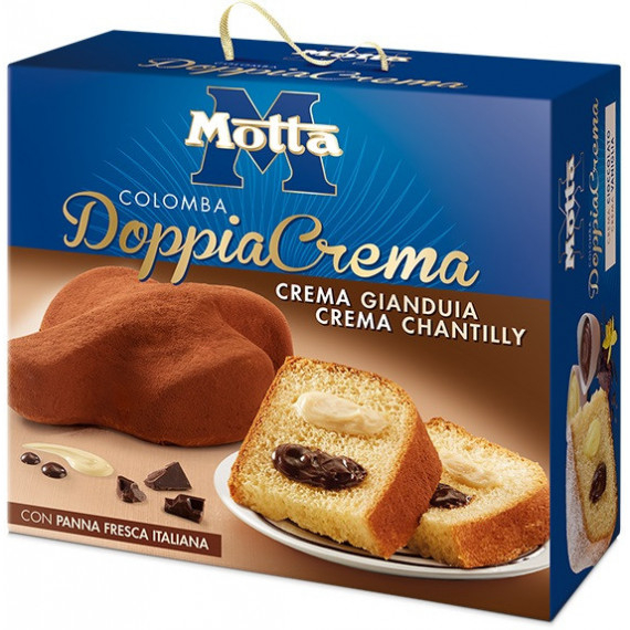 MOTTA COLOMBA DOPPIA CREMA GIANDUIA E CHANTILLY GR.700