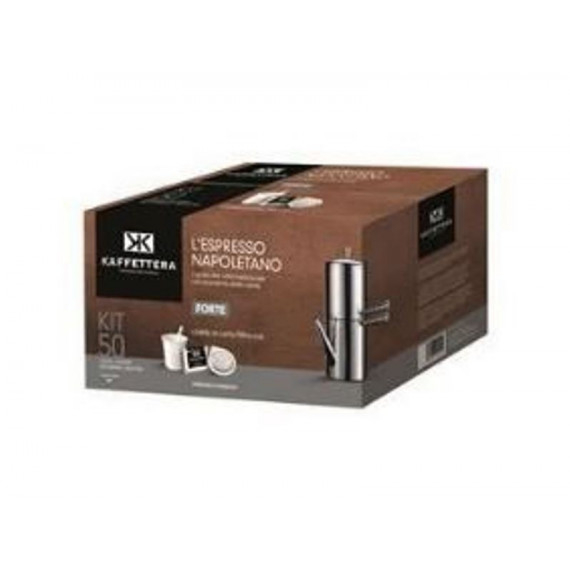 KAFFETTERA GUSTO FORTE KIT CIALDE PEZZI 50