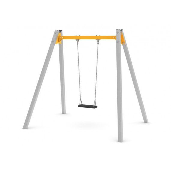 ALTALENA PROFESSIONALE PER PARCO GIOCHI ARANCIONE CM.2,48X1,94 H.2,33