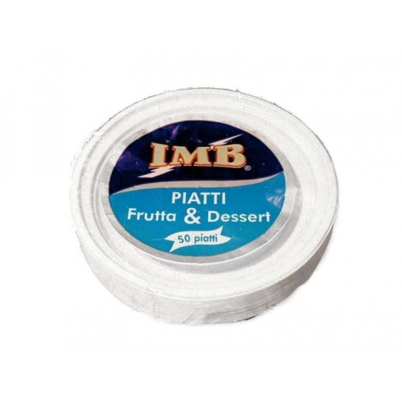 IMB PIATTINI PIANI DESSERT 50 PZ.