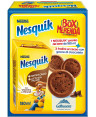 NESQUIK BOX MERENDA PRONTO DA BERE BEVANDA A BASE DI LATTE E CACAO CON 3 FROLLINI MAGRETTI GALBUSERA GR.250