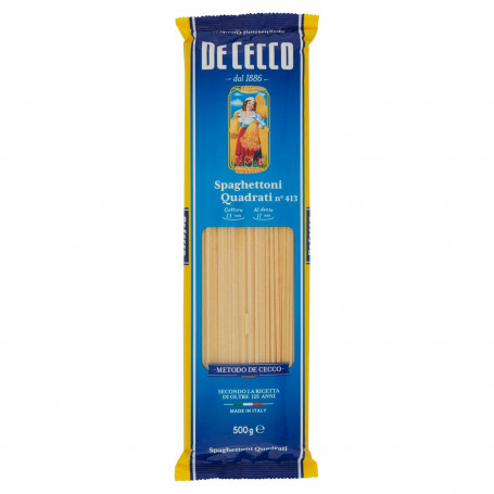 SPAGHETTONI QUADRATI N.413 GR.500 DE CECCO