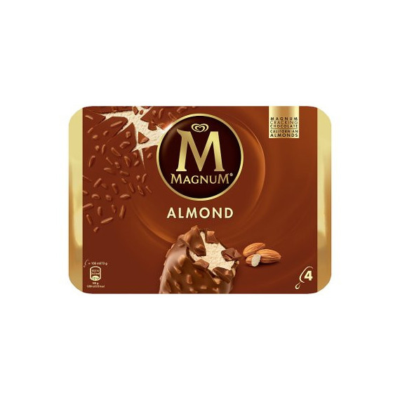 ALGIDA MAGNUM ALMOND PEZZI 4 GR.328