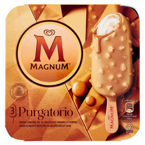 ALGIDA MAGNUM PURGATORIO PEZZI 3 GR.219