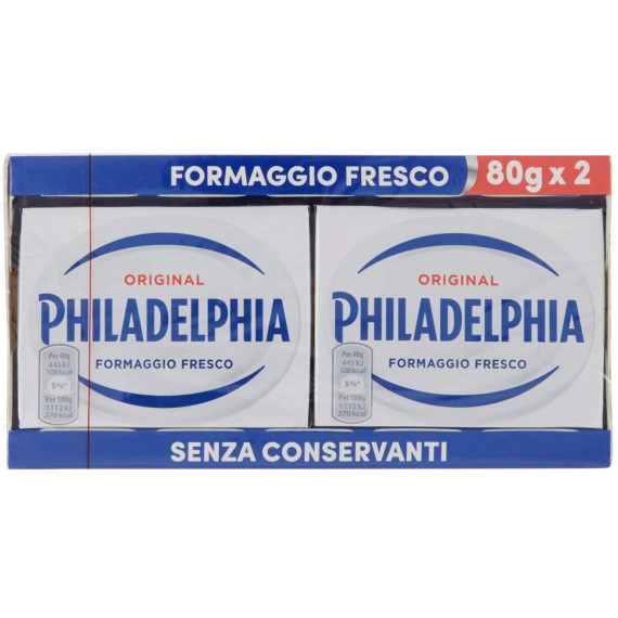 PHILADELPHIA CLASSICA TWIN 2X80GR