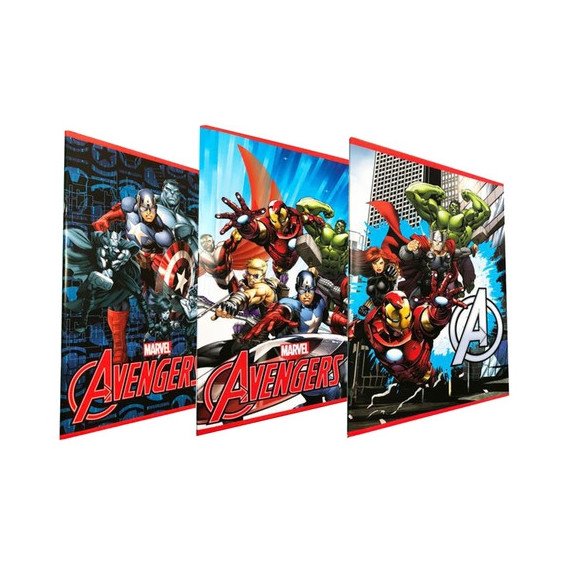 AVENGERS MAXIQUADERNI 20+1FF GR.80 RIGO "B" PEZZI 10 