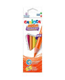 CARIOCA SET 6 PASTELLI NEON PENCILS 