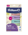 PELIKAN SET 6 EVIDENZIATORI SIGNAL PASTEL