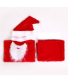 SANTA CLAUS SET 5 PEZZI ABITO BOY