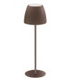 MRI SALLY LAMPADA LED MARRONE RICARICA USB CM.11,5 H.30