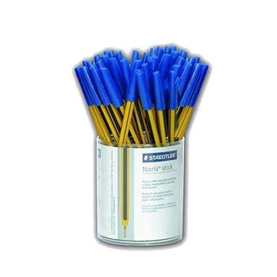 STAEDTLER PENNA A SFERA NORIS STICK BLU PEZZI 20