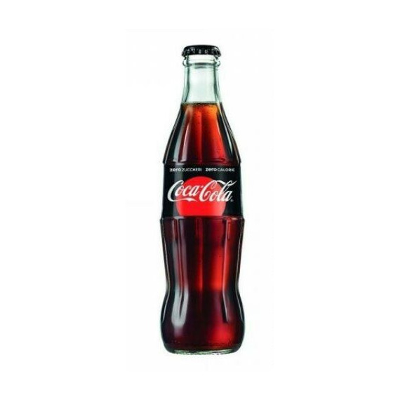 COCA COLA ZERO VETRO CL.33 PEZZI 24