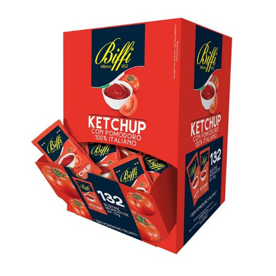 BIFFI KETCHUP BUSTINE PEZZI 132 GR.10