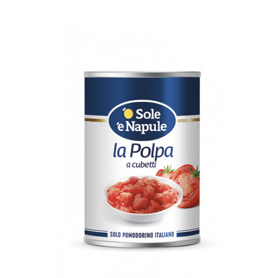 Polpa di pomodoro "Gran Gusto" (strappo) 12x400 grammi