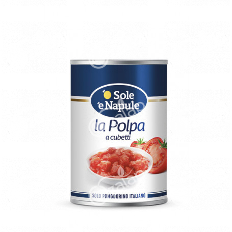 Polpa di pomodoro "Gran Gusto" (strappo) 12x400 grammi