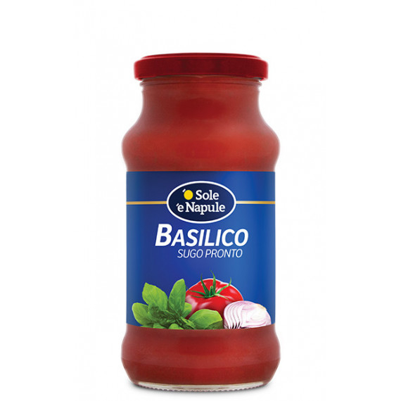 Sugo pronto al basilico (vetro) 12x350 grammi