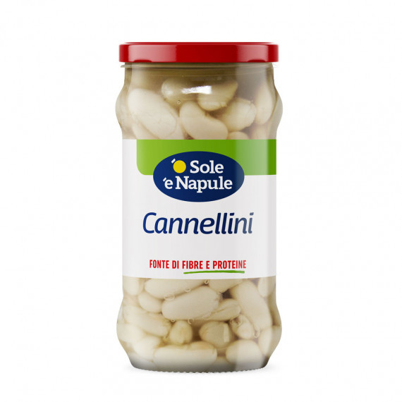 Cannellini lessati (vetro) 12x295 grammi