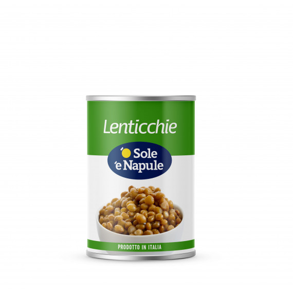 Lenticchie lessate (strappo) 24x400 grammi